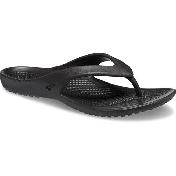 Crocs Kadee II Flip Sandaler Dam Svarta | Sverige 0527UZGT